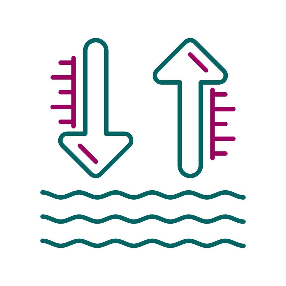High Tide Vector Icon