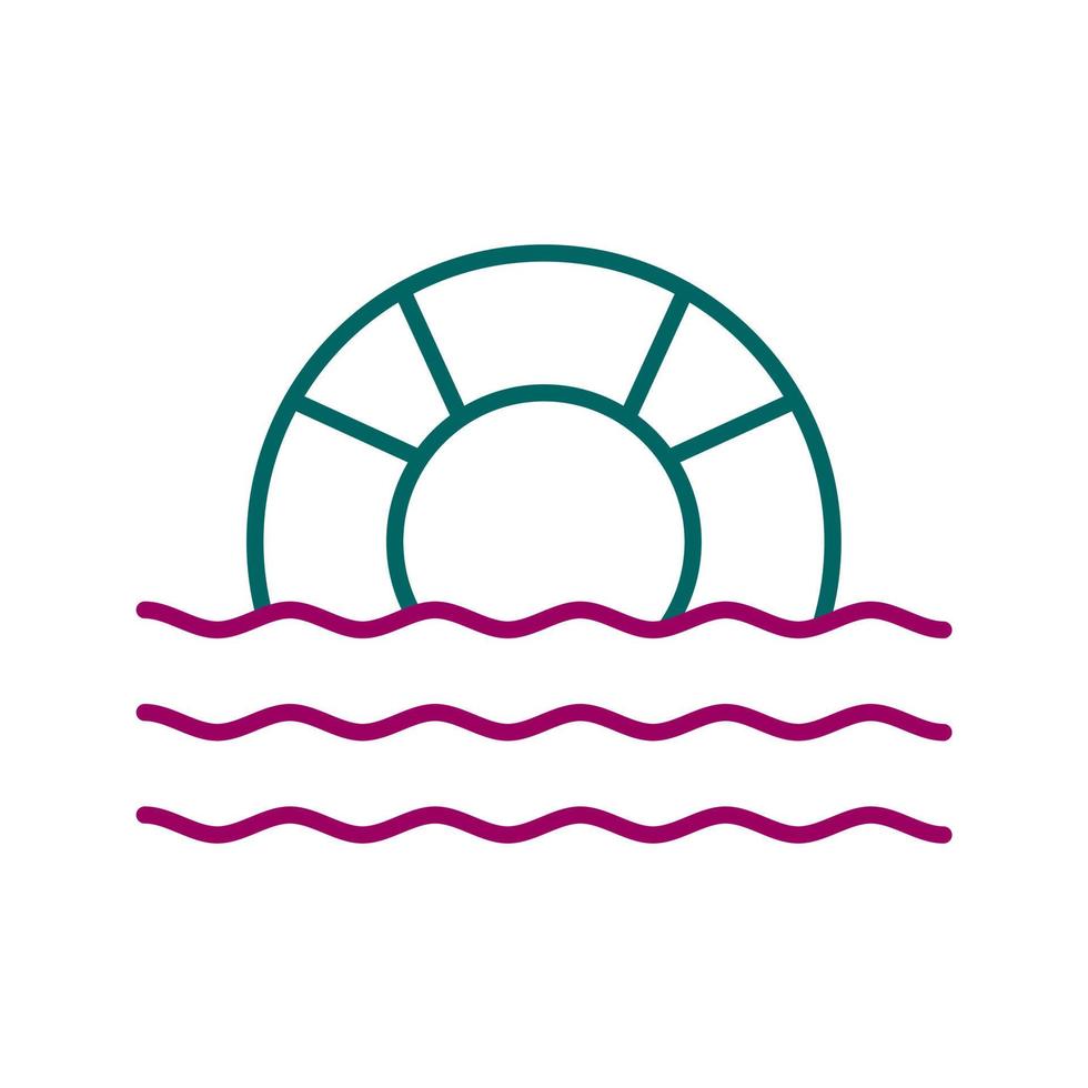 Float Vector Icon