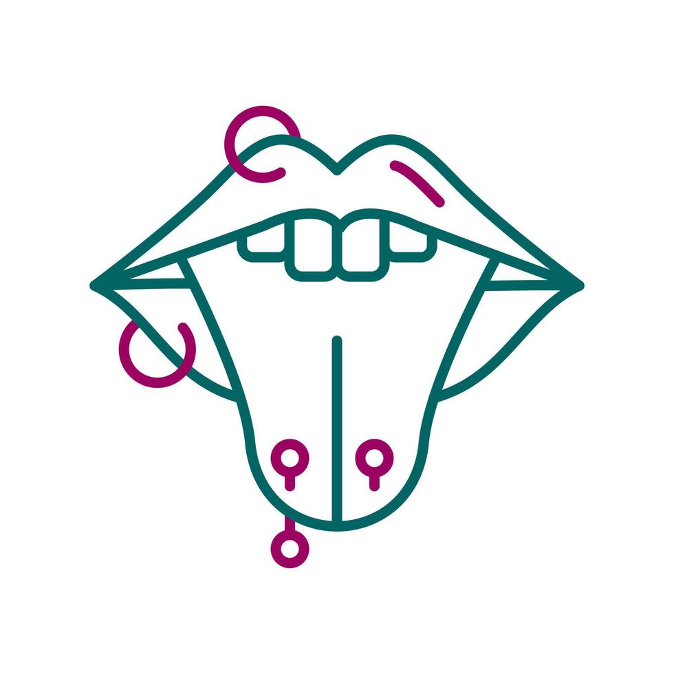 Piercing Vector Icon