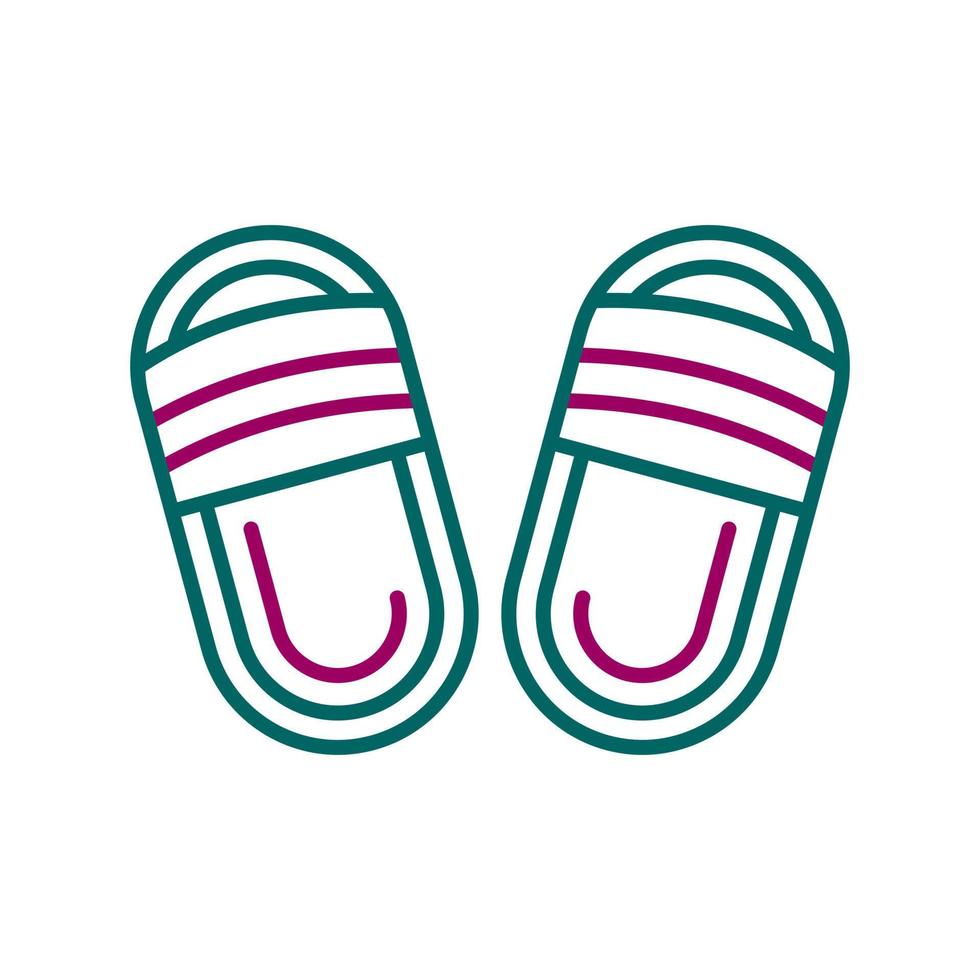 Slippers Vector Icon