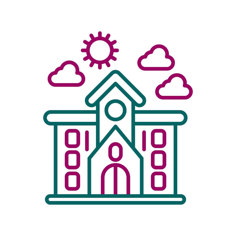 School Vector Icon