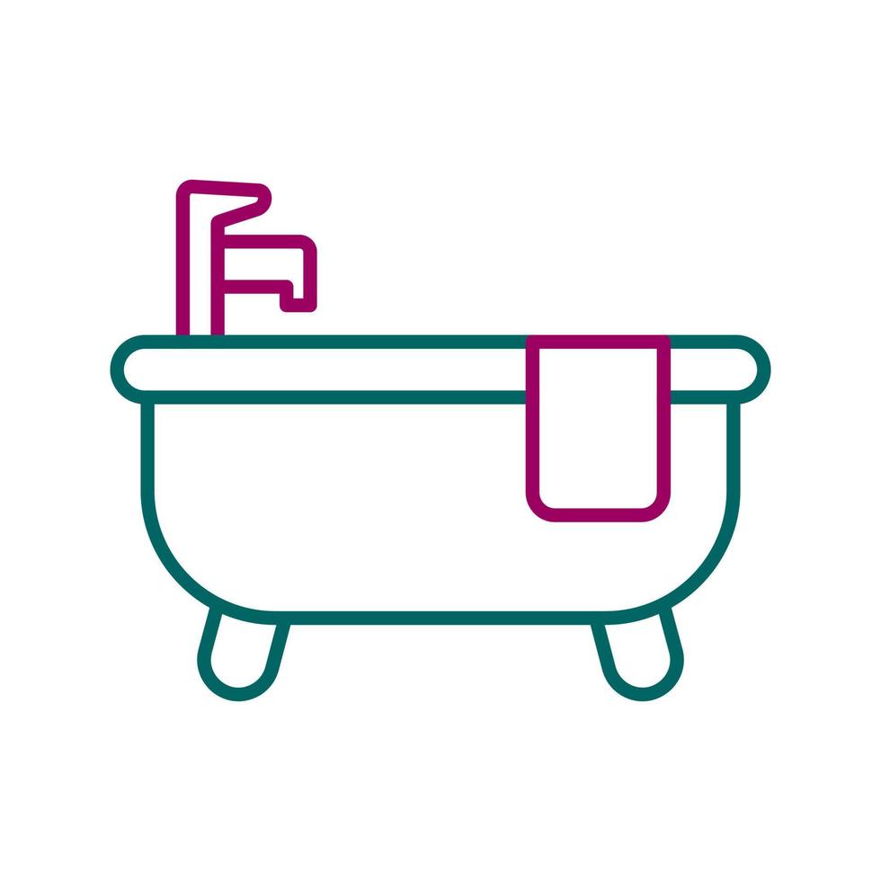 Bathtub Vector Icon