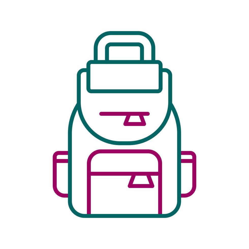 Backpack Vector Icon