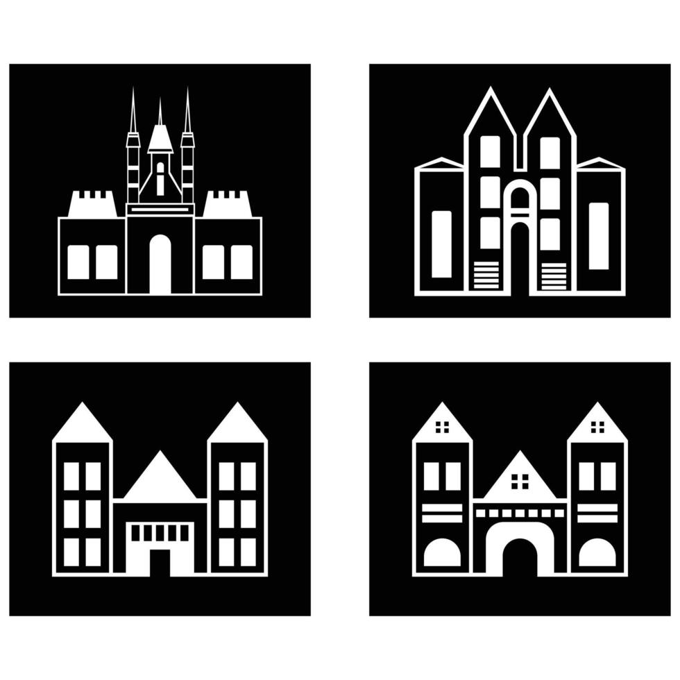 Castle Logo Template vector symbol  icon design