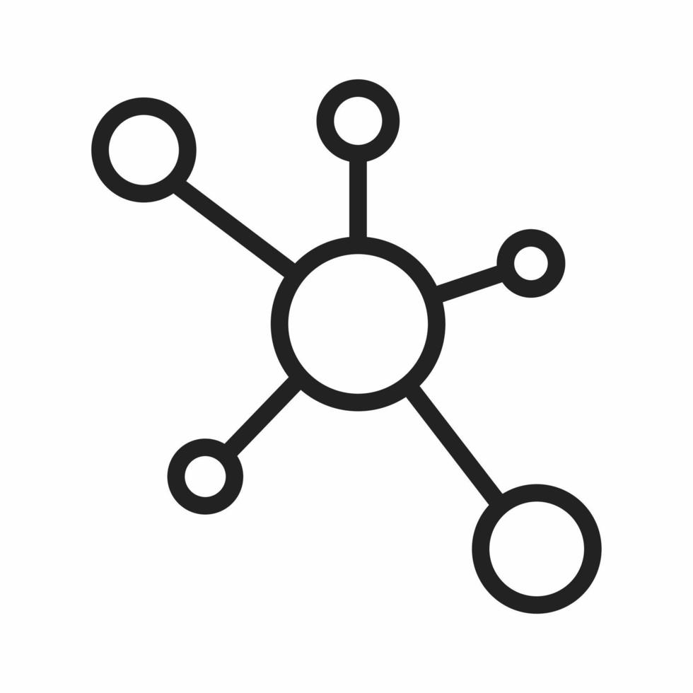 Molecule Outline Icon 13100893 Vector Art At Vecteezy Molecule Outline Icon 13100893 Vector Art At Vecteezy