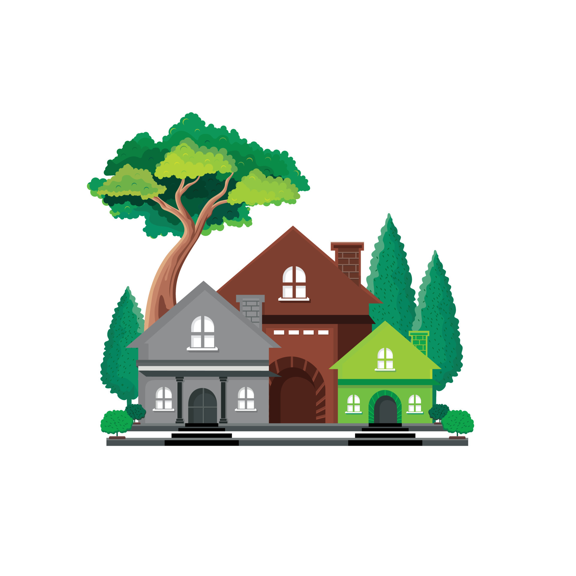 Home vector design and illustration 13101202 Vector Art at Vecteezy