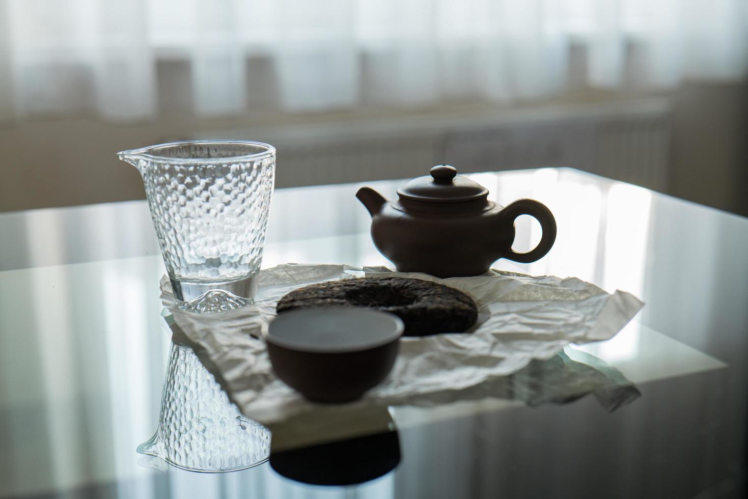 Puer tea ceremony photo