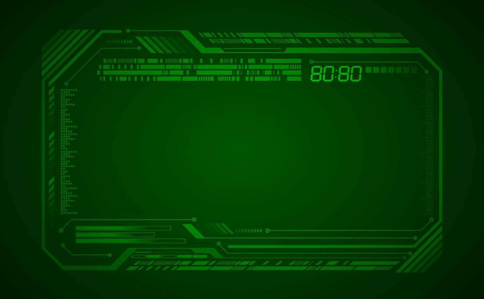 Modern Screen Technology Background vector