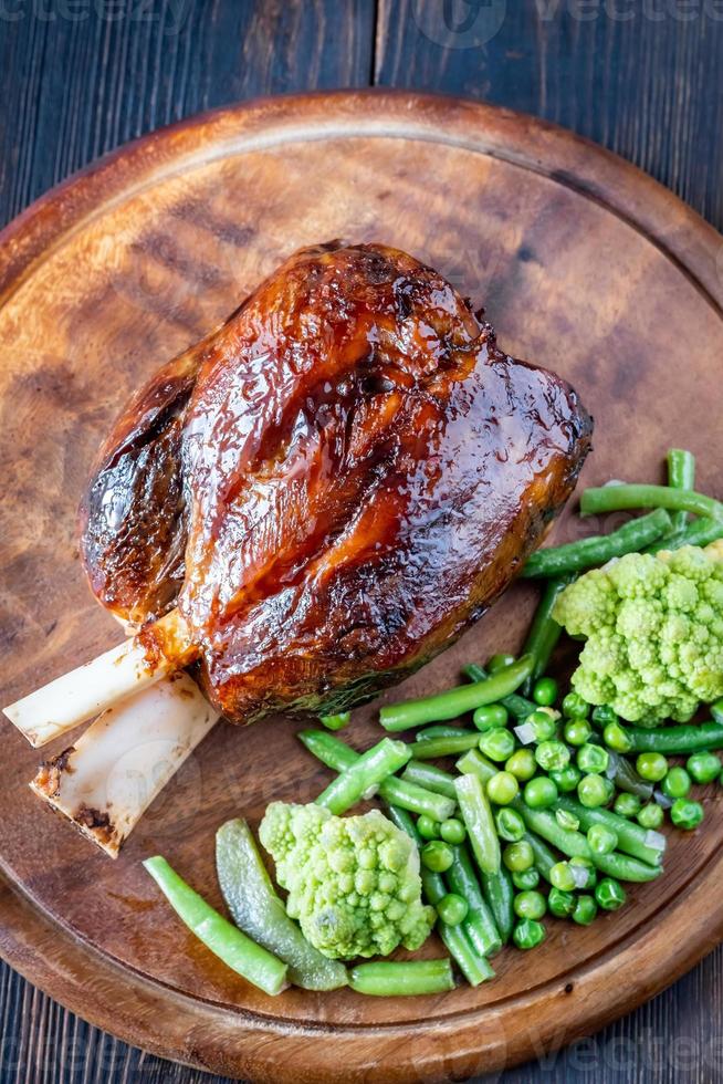 Cooked ham hock 13101951 Stock Photo at Vecteezy