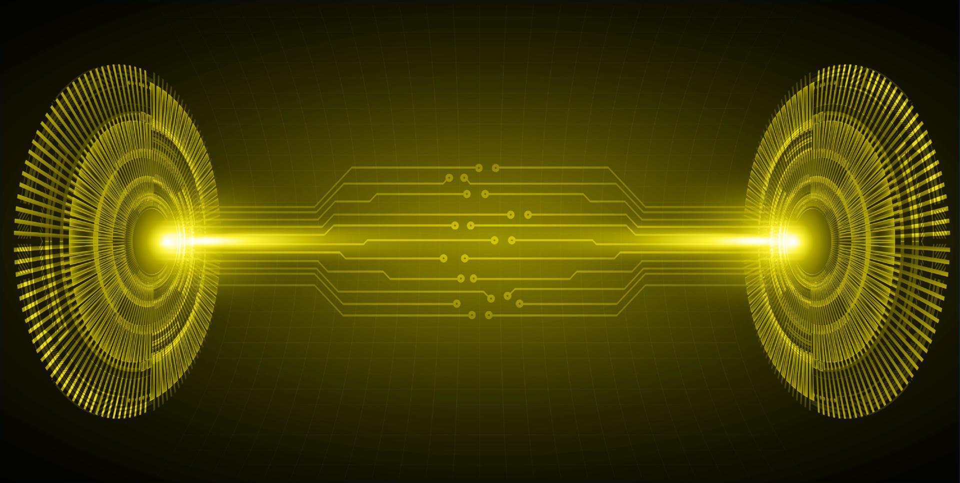 Modern Holographic Projector Technology Background vector