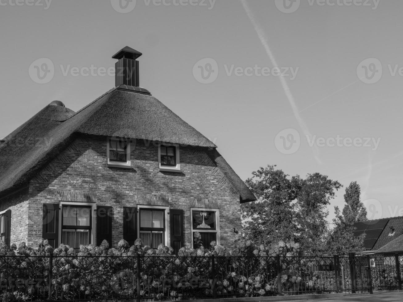 cute village in the netherlands photo