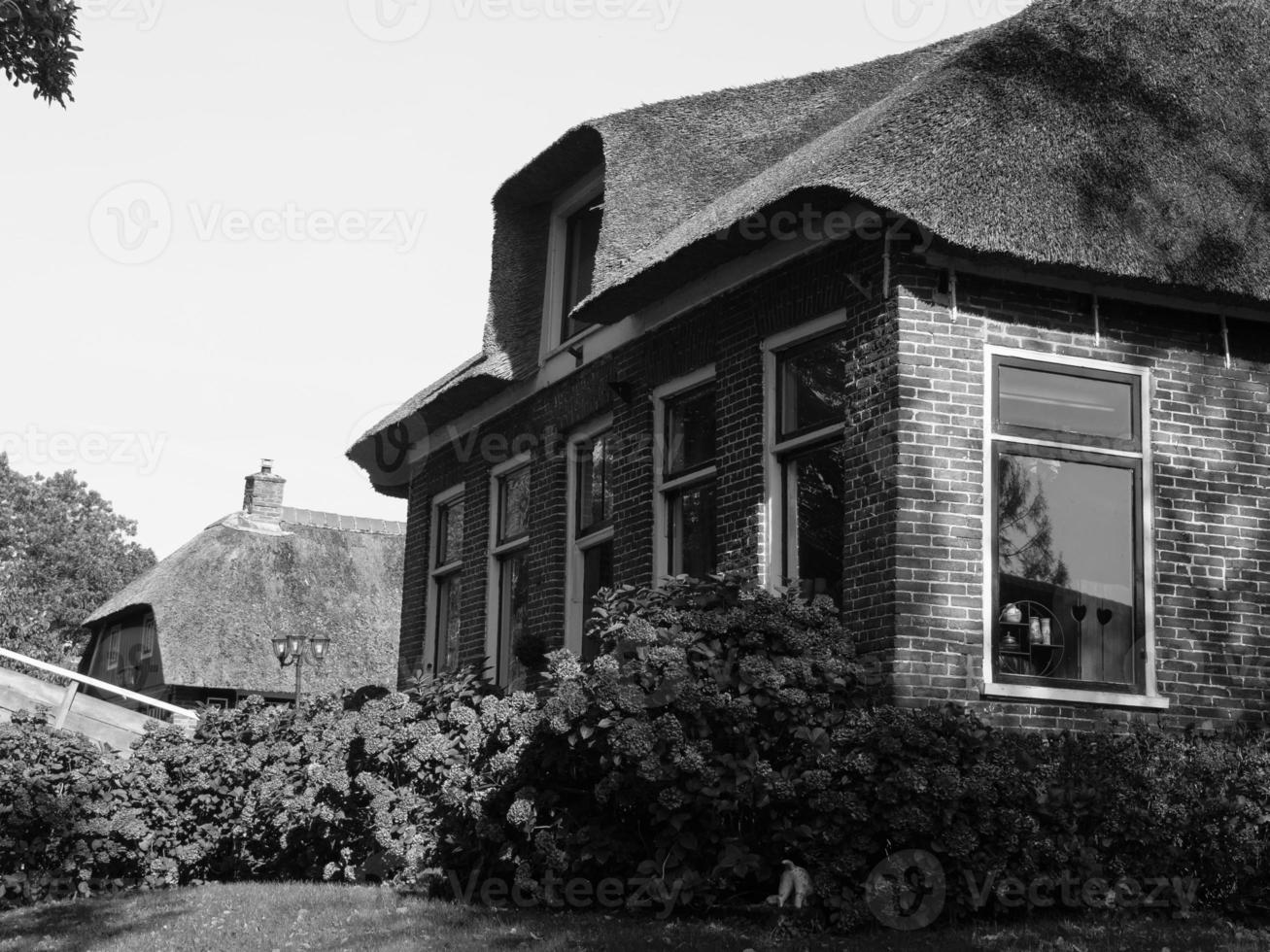 Giethoorn in the netherlands photo