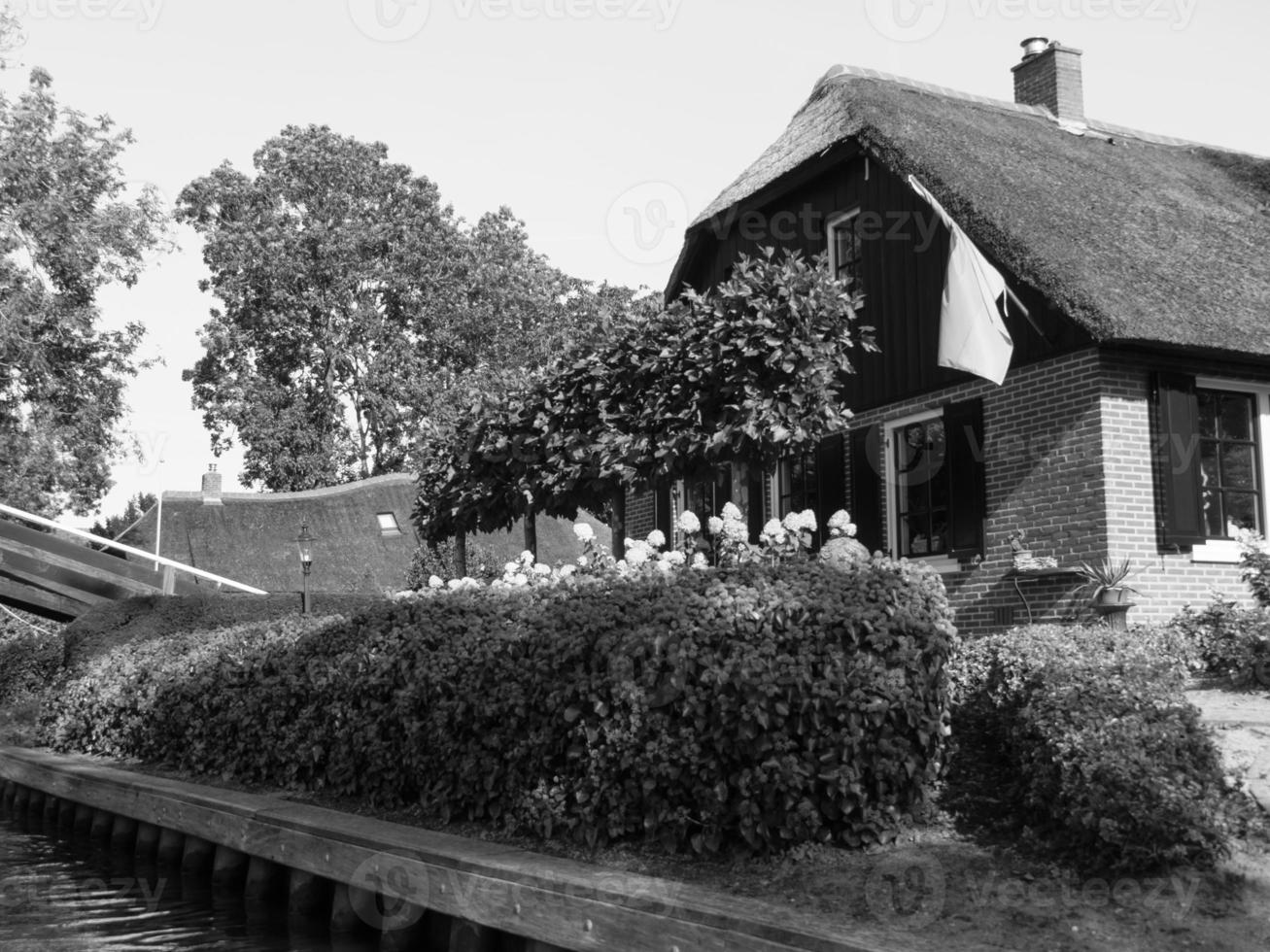 giethoorn en los países bajos foto