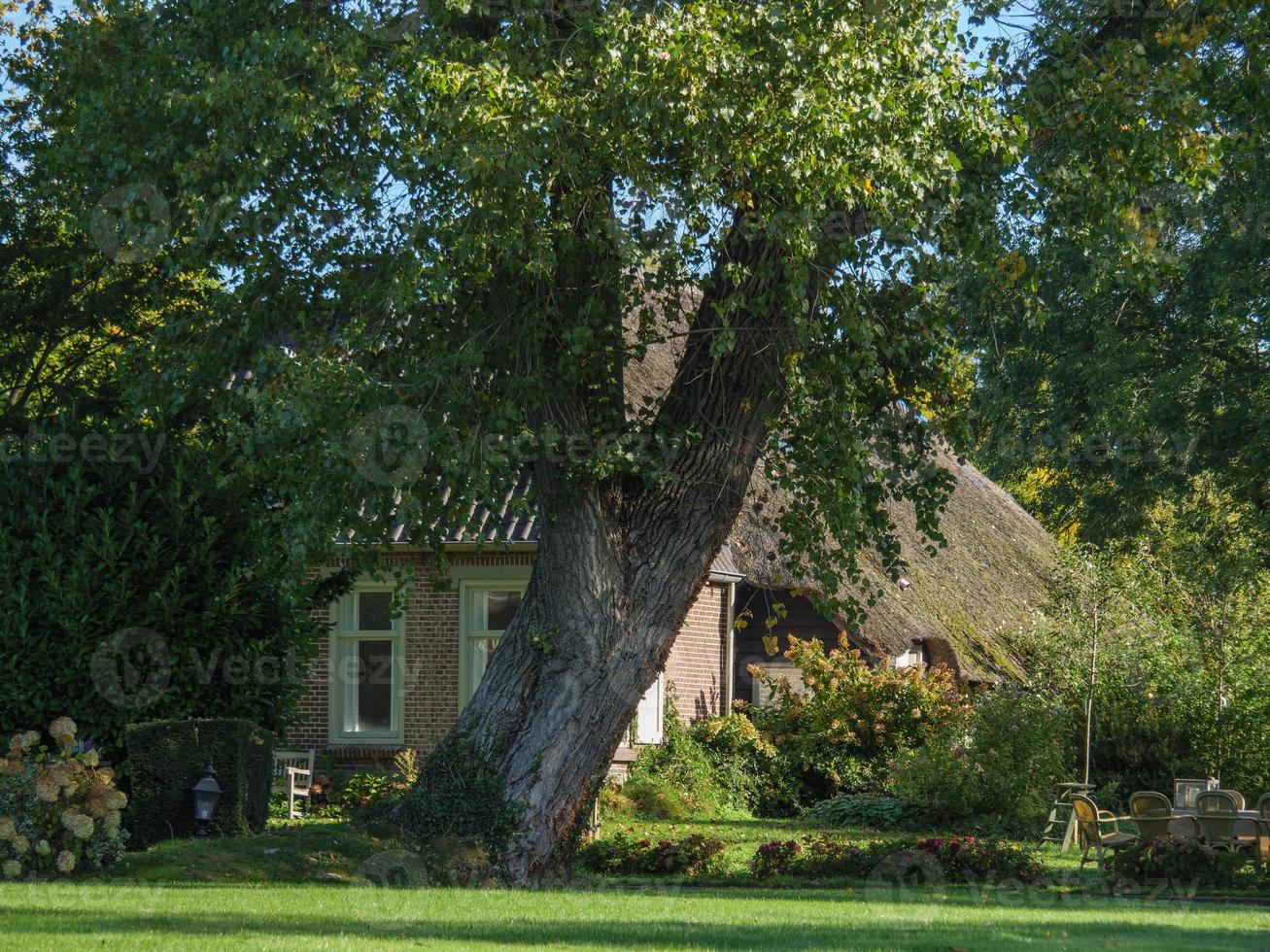 Giethoorn in the netherlands photo