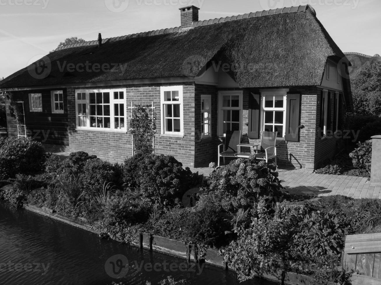 giethoorn en los países bajos foto