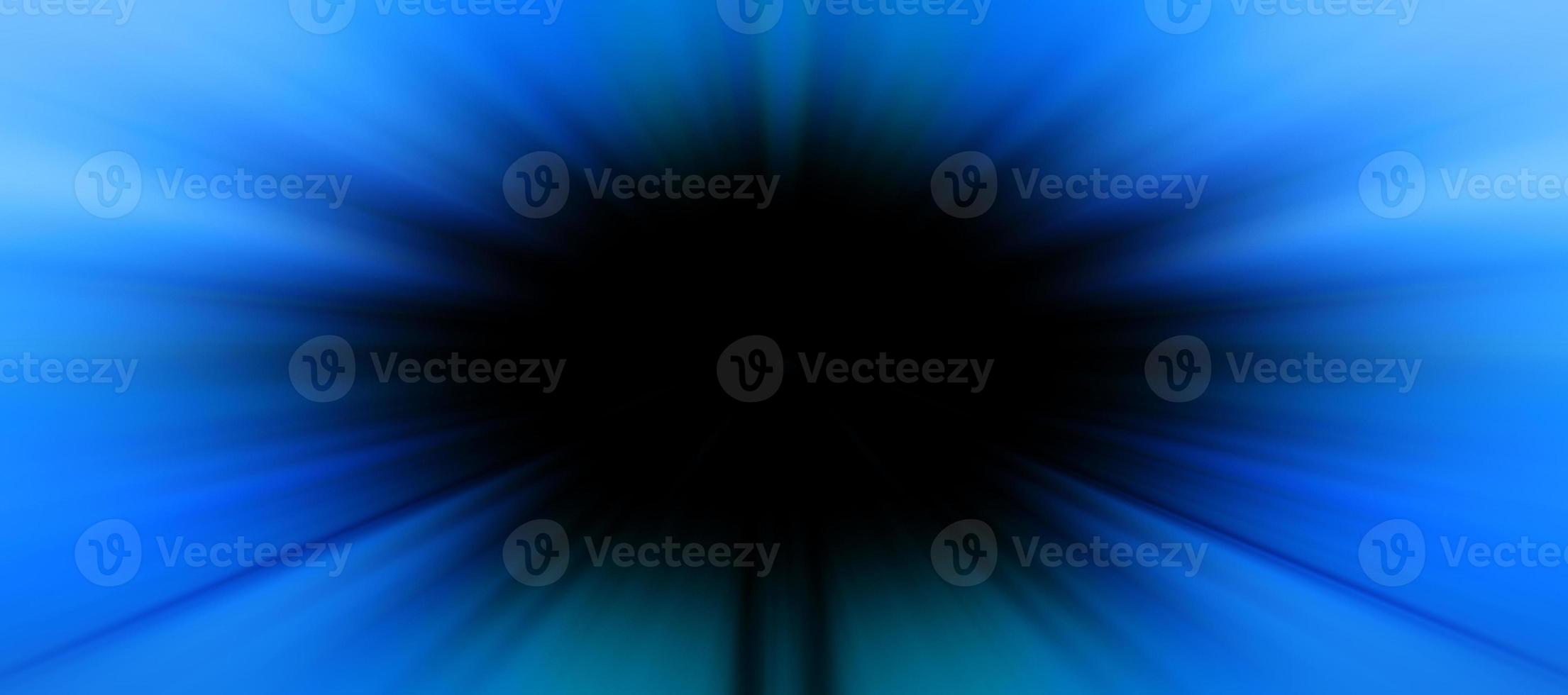 Blue rays emerging from a black hole photo