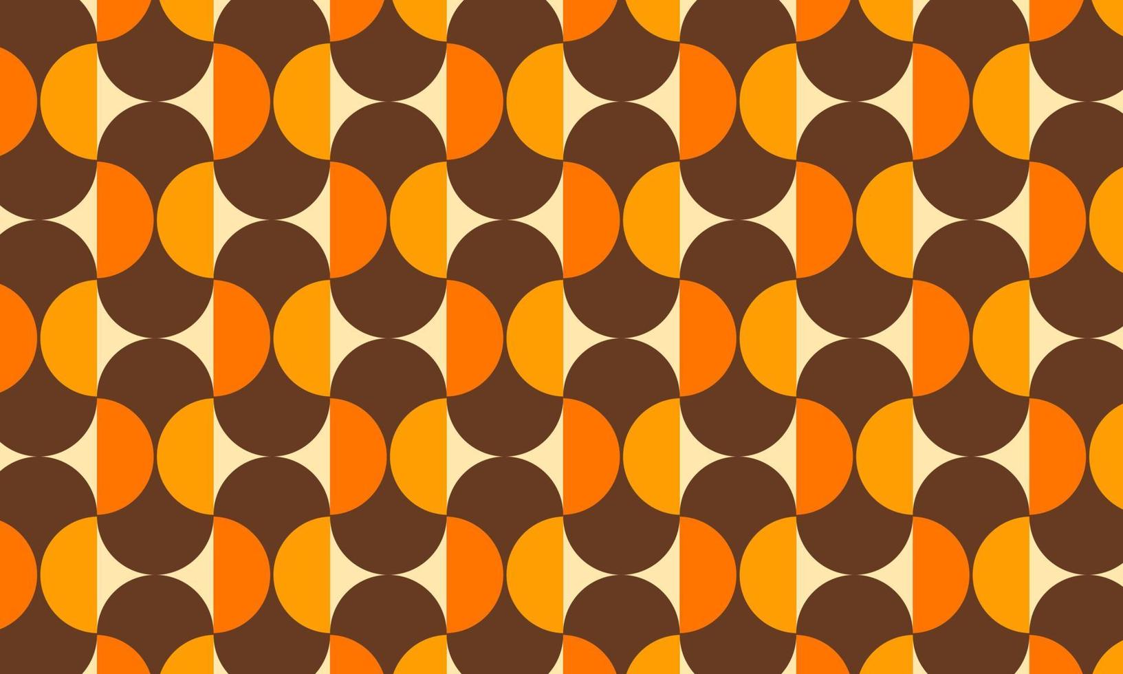 Abstract Retro Wallpaper Vector Pattern