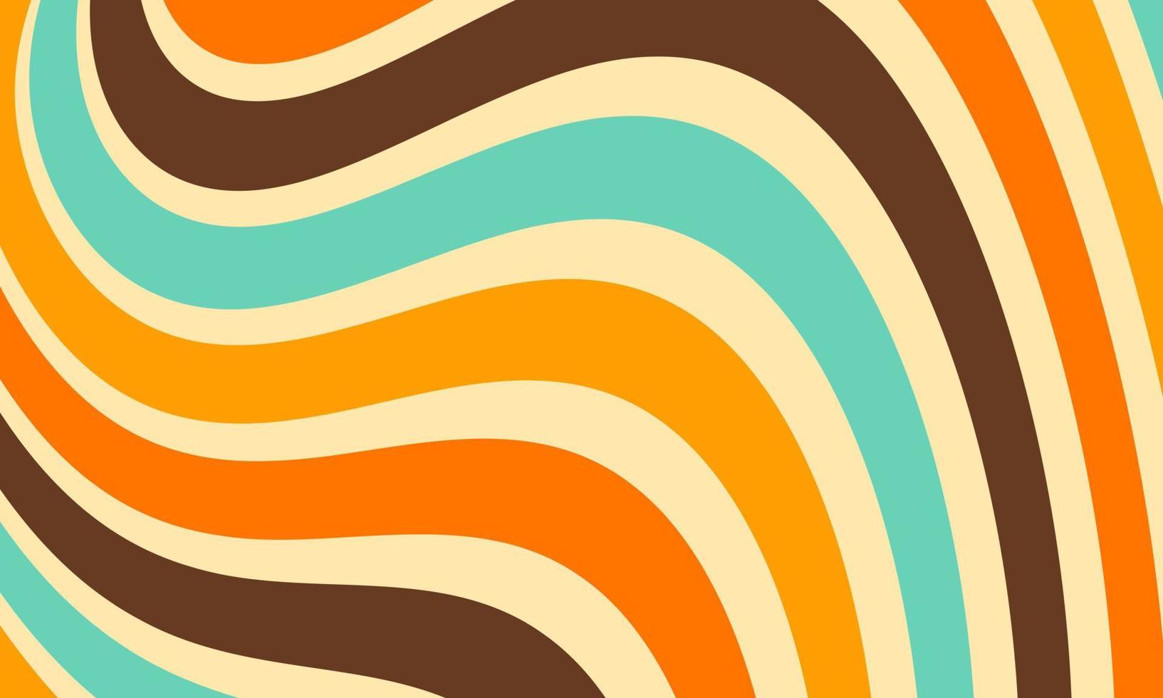 patrón de vector de papel tapiz retro abstracto