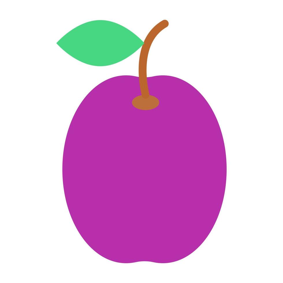 Premium download icon of plum vector