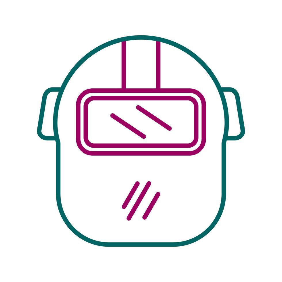 Welding Mask Vector Icon