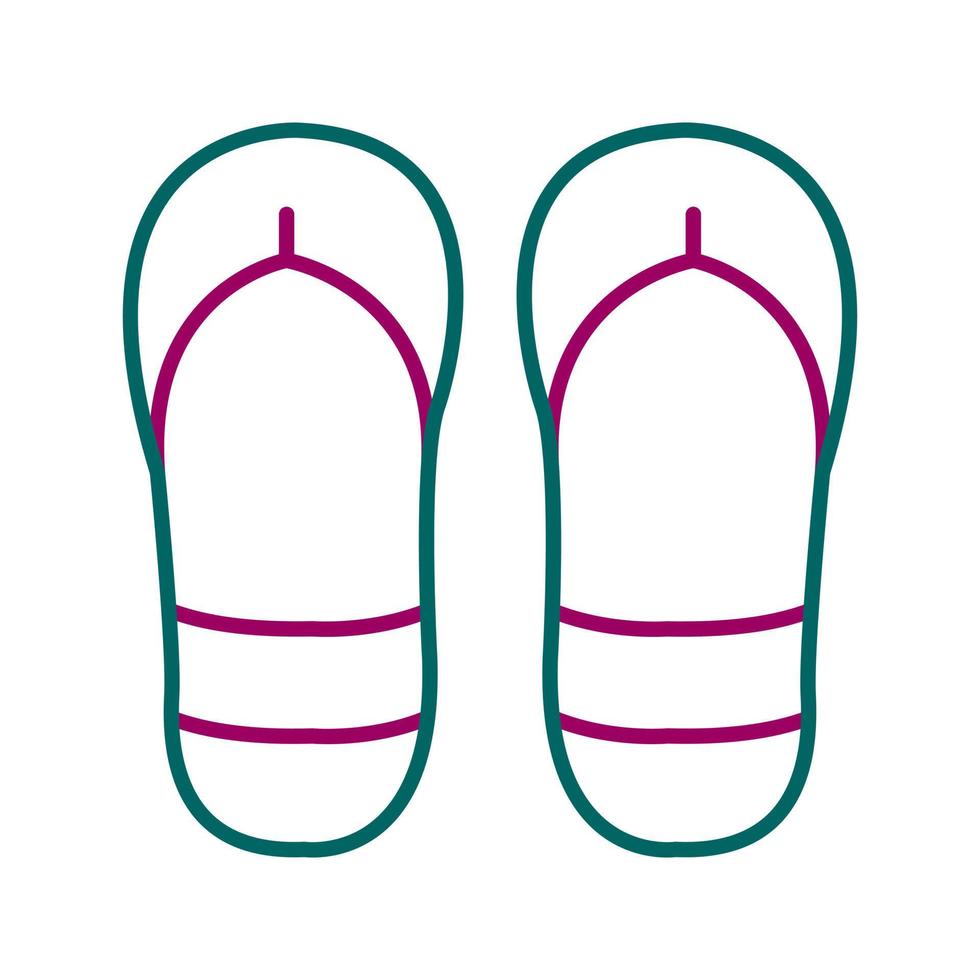 Flip Flops Vector Icon