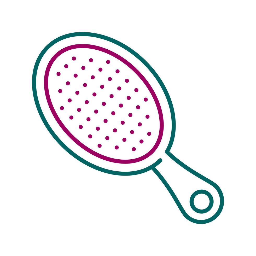 Hair Brush Vector Icon