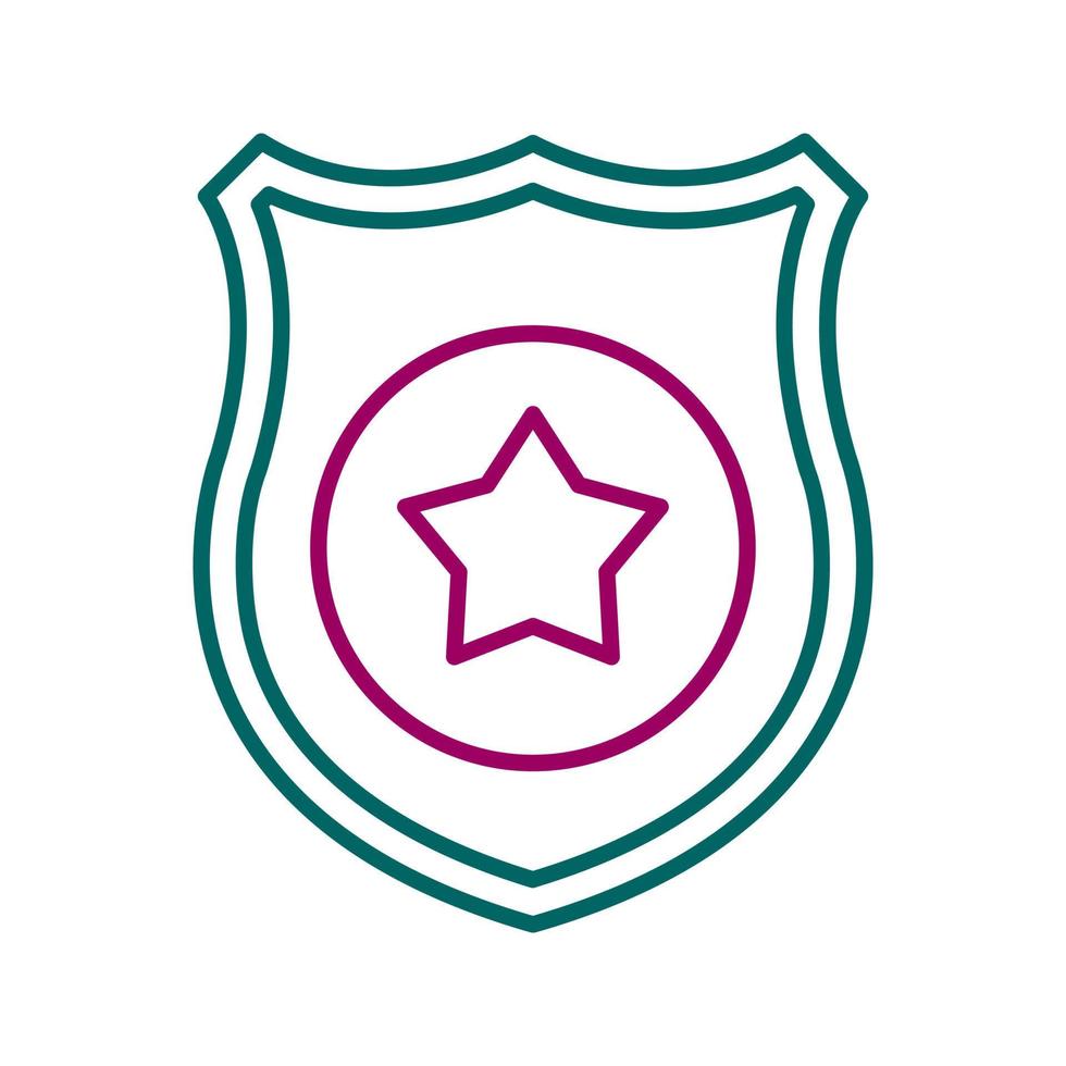 Police Shield Vector Icon