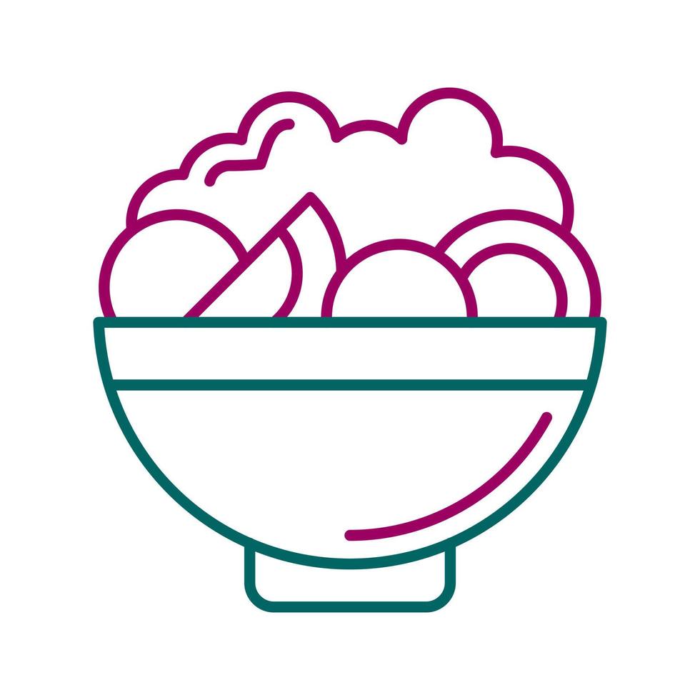 Salad Vector Icon