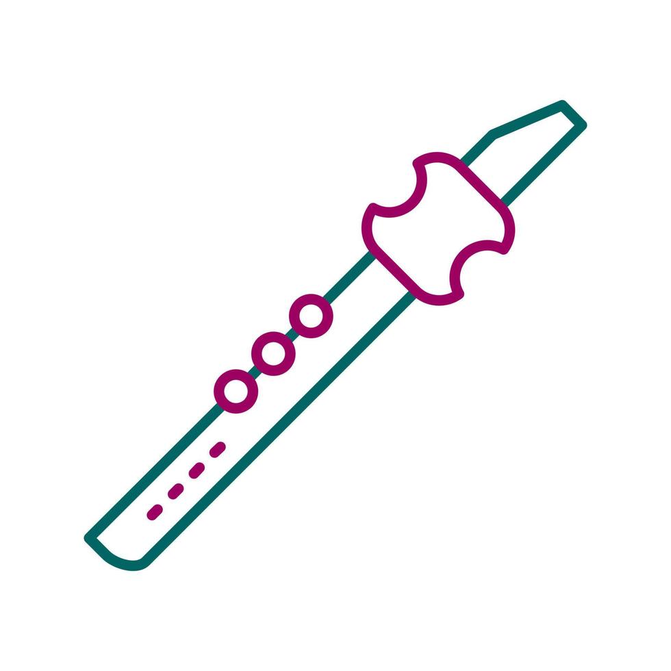 Flute Vector Icon