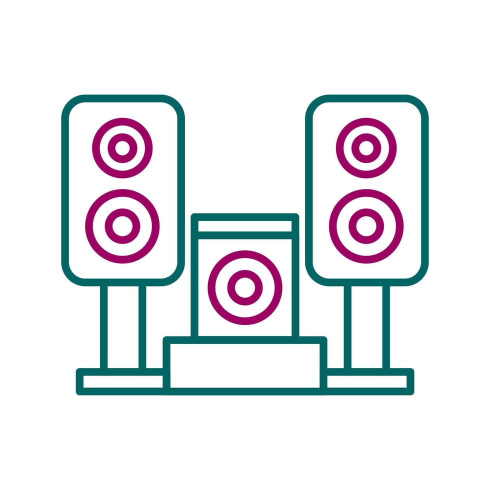 Music System Vector Icon