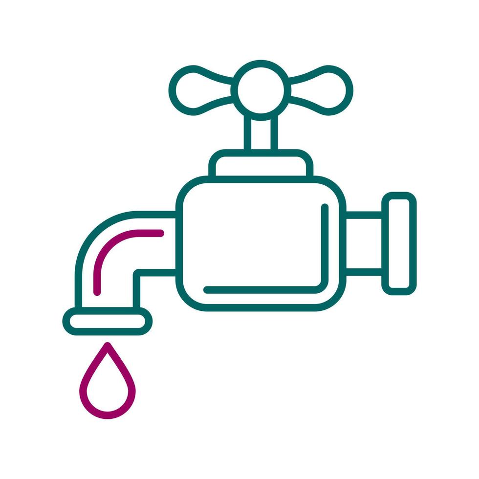 Water Faucet Vector Icon