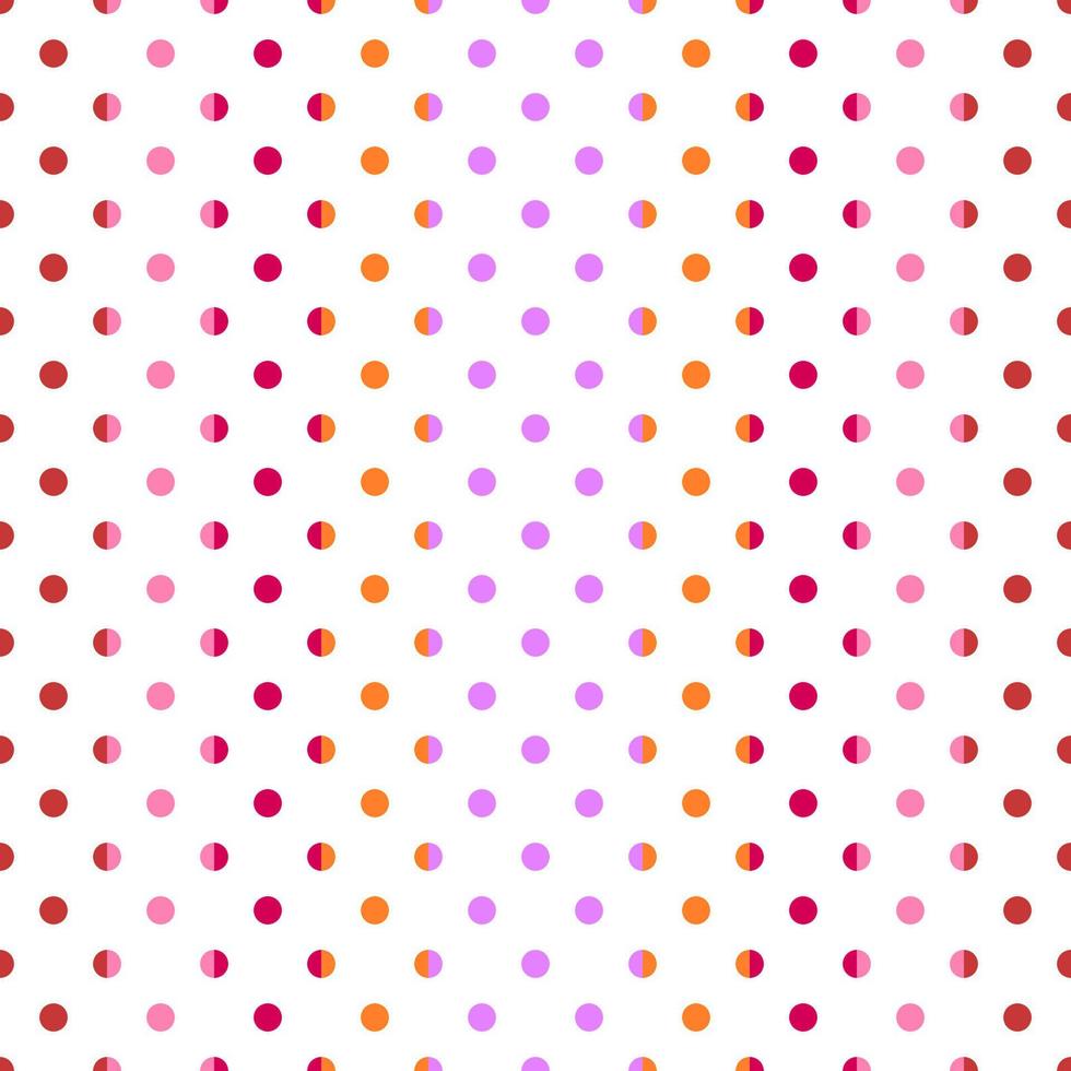 abstract colorful  polka dots background vector