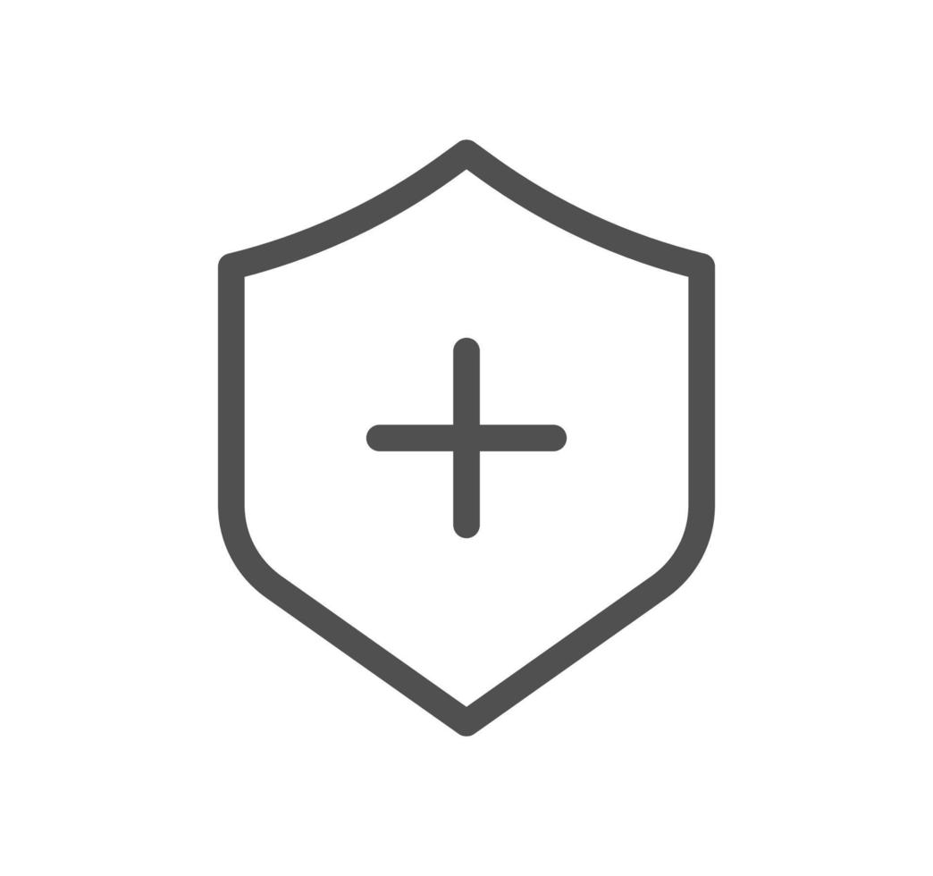 Health icon outline and linear vector. vector
