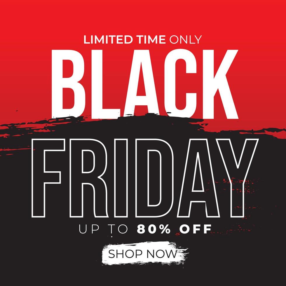 Black Friday design for advertising, banners, leaflets and flyers vector