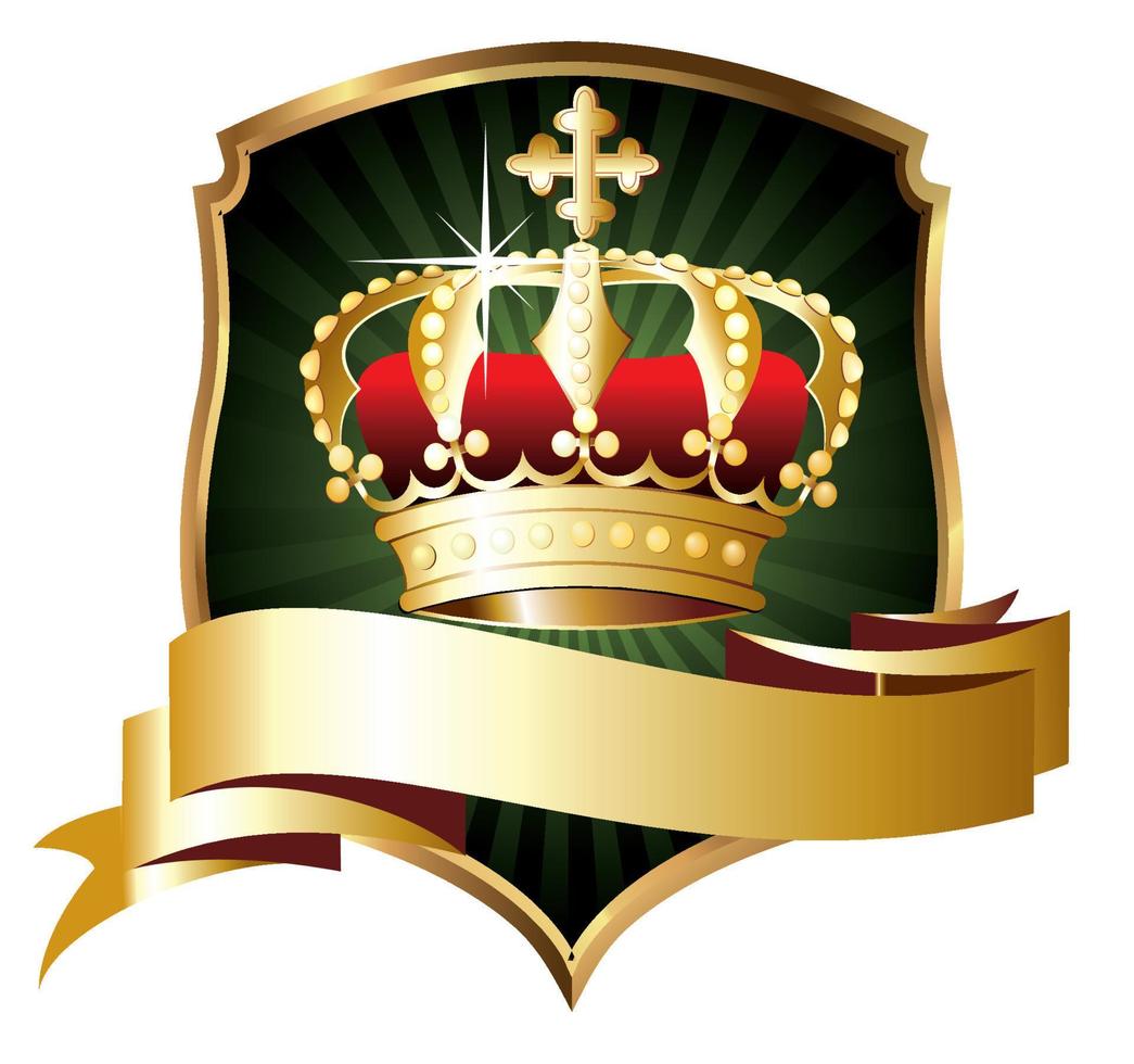 Vector crown illustration