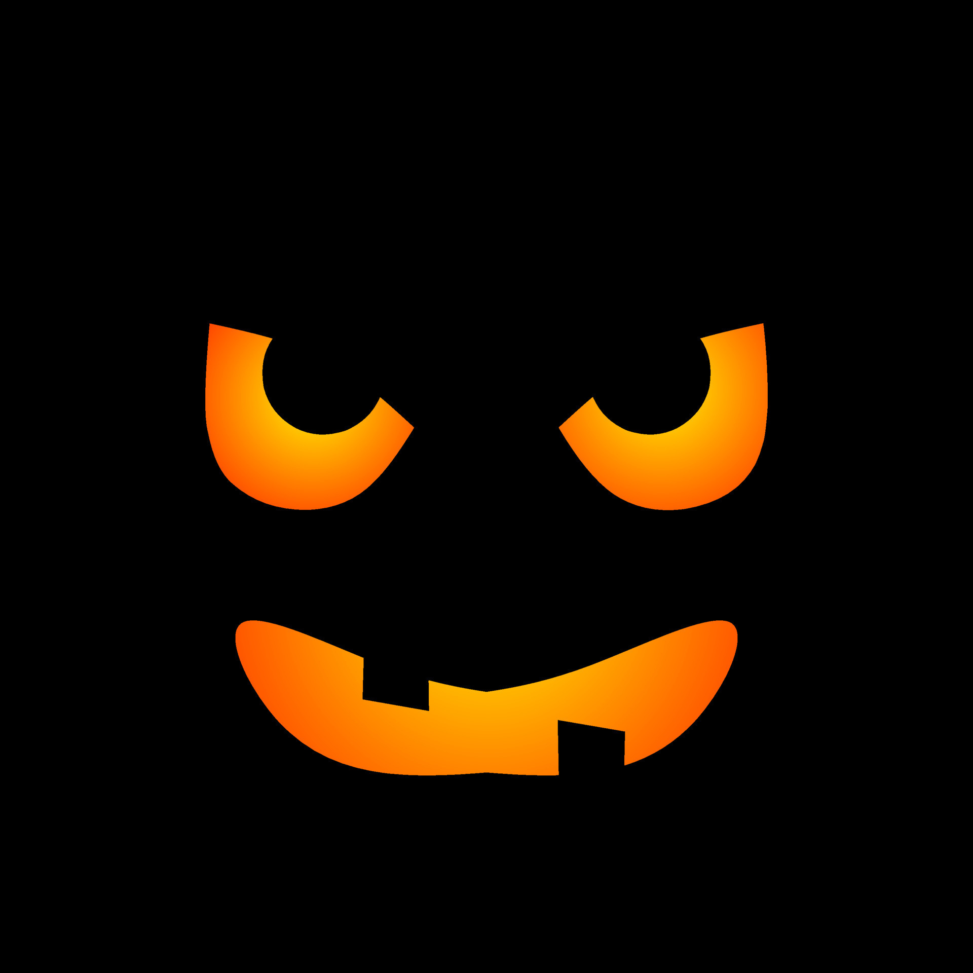 Illustration vector graphic of cartoon face character jack off lantern ...