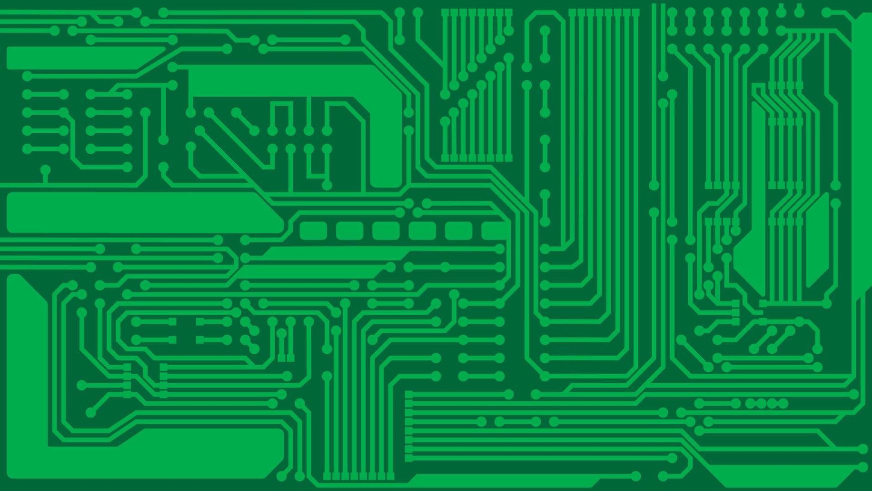 abstract circuit board background vector