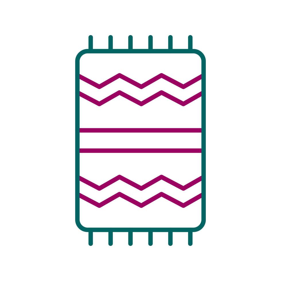 Beach Towel Vector Icon