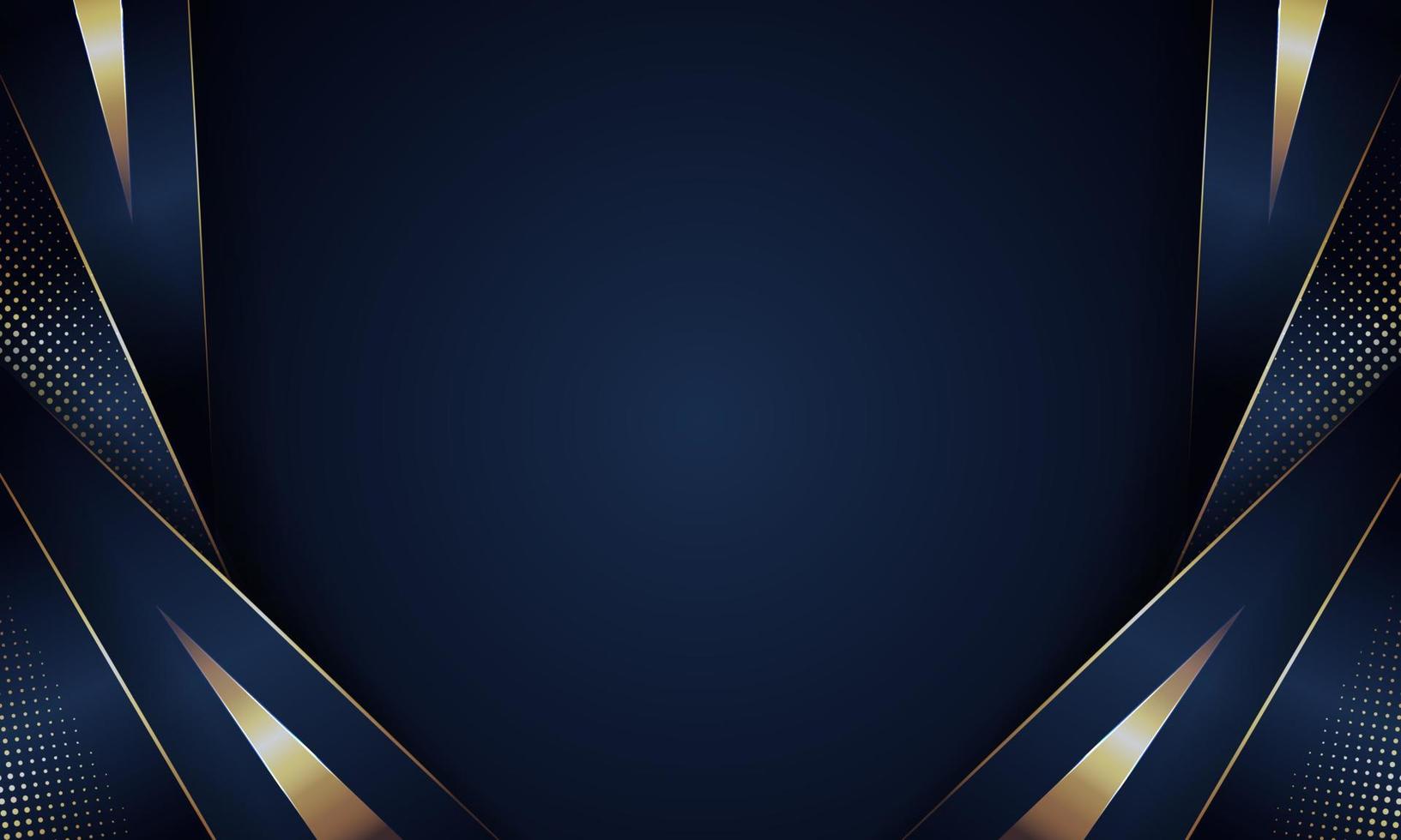 Background with glitter and golden lines glowing dots golden combinations. - Vector. vector