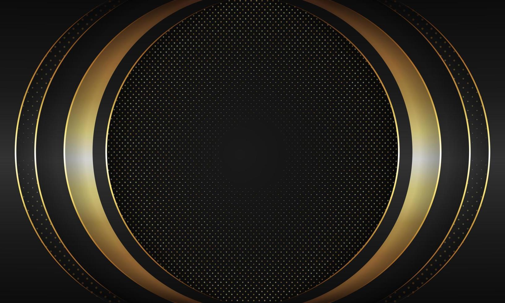 Background with glitter and golden lines glowing dots golden combinations. - Vector. vector