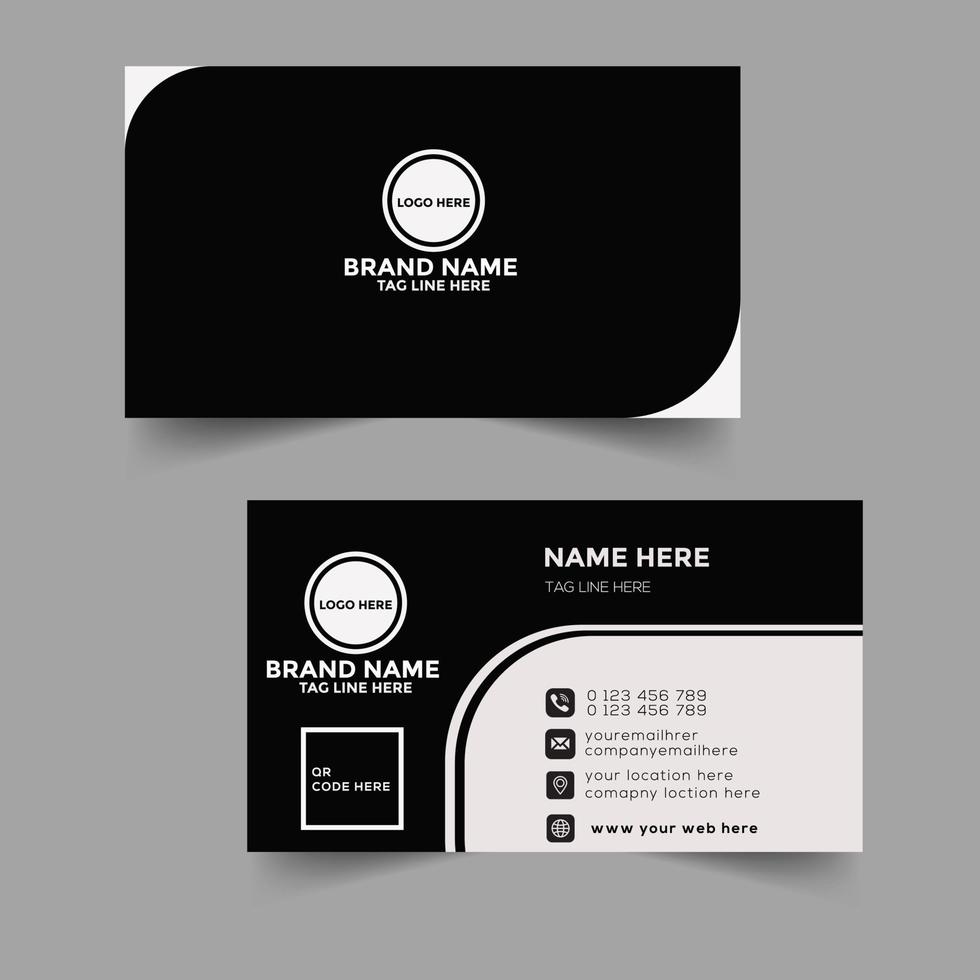 Business Card Design vector