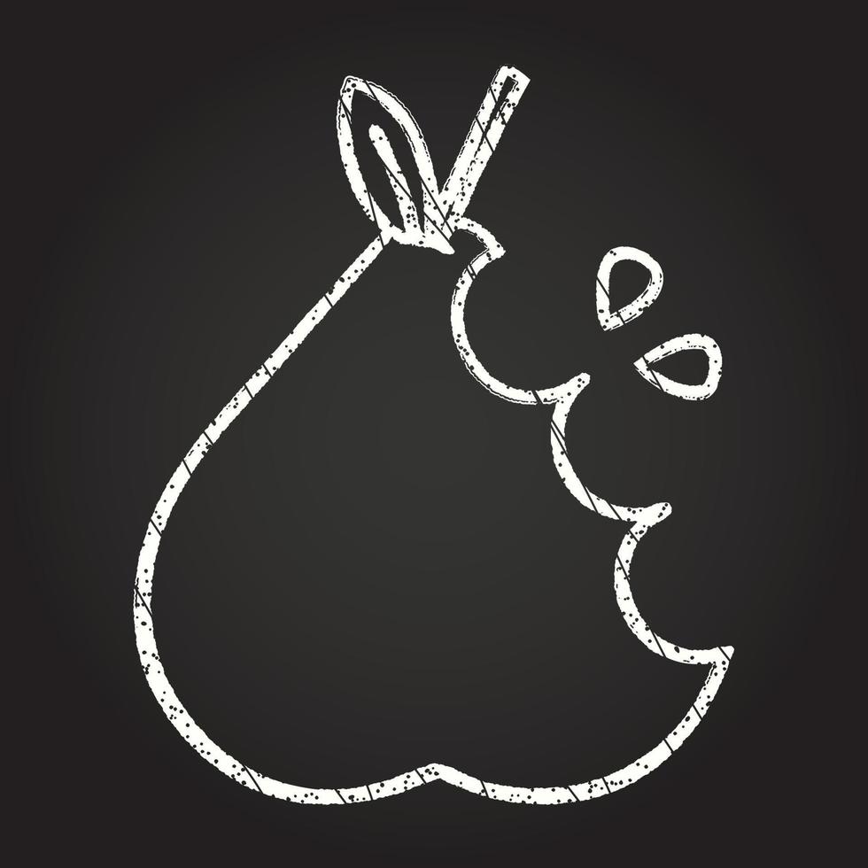Fruit Chalk Drawing vector