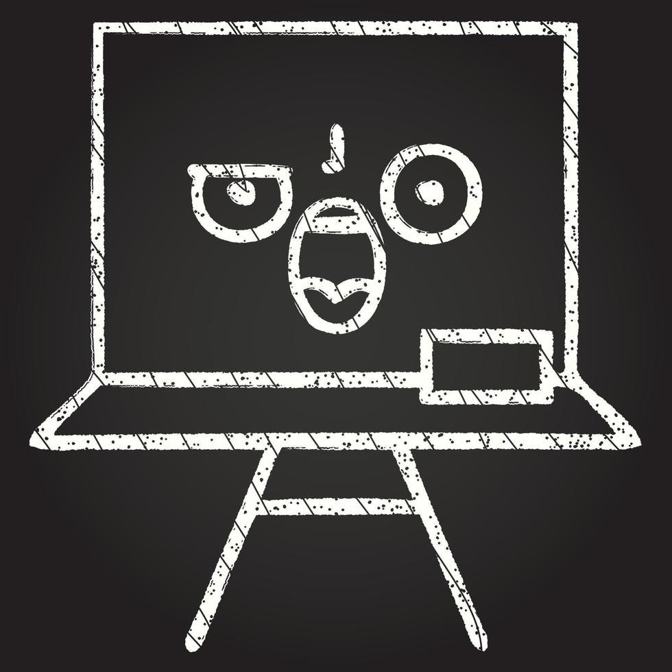 Blackboard Chalk Drawing 13109114 Vector Art at Vecteezy