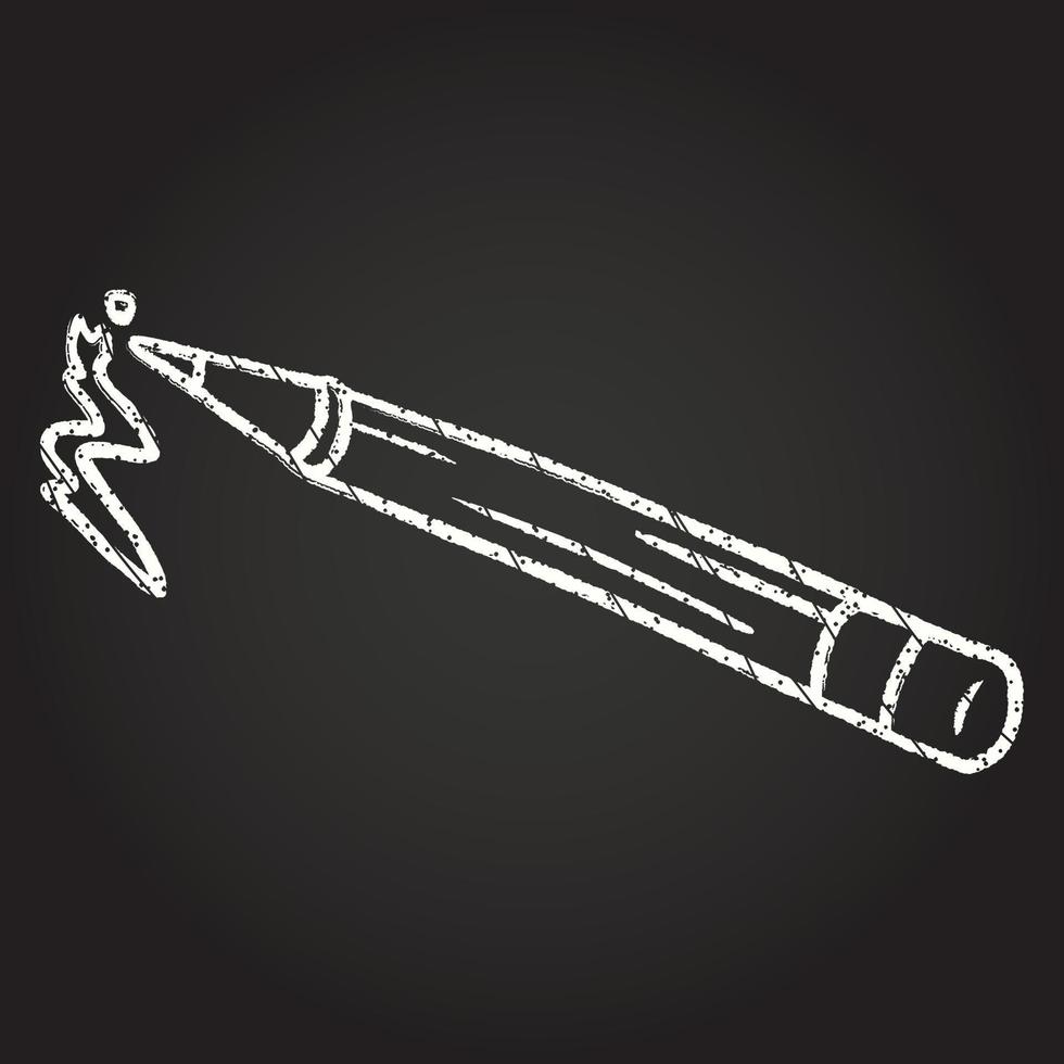 Pencil Chalk Drawing 13109312 Vector Art at Vecteezy