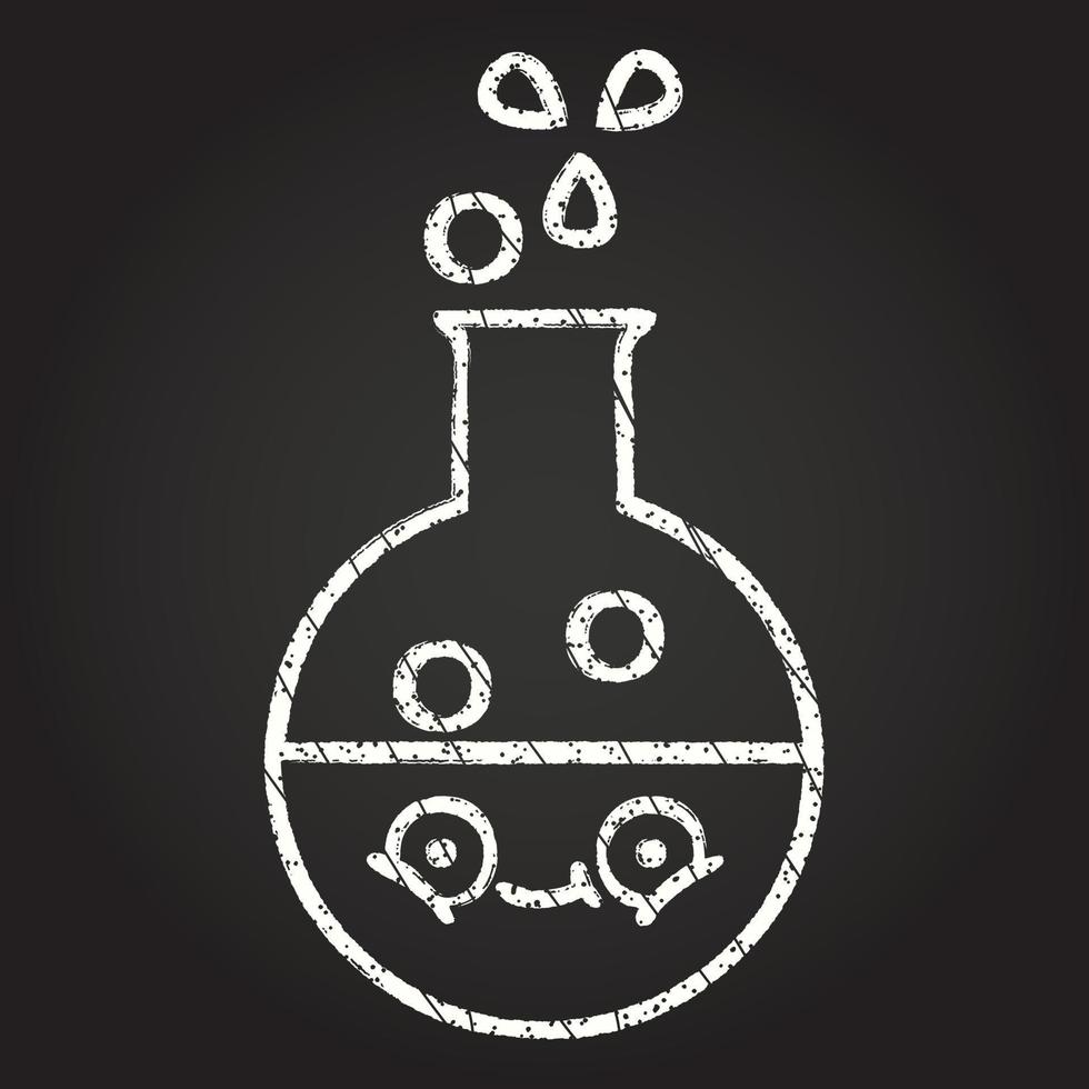 Chemical Reaction Chalk Drawing 13109423 Vector Art at Vecteezy