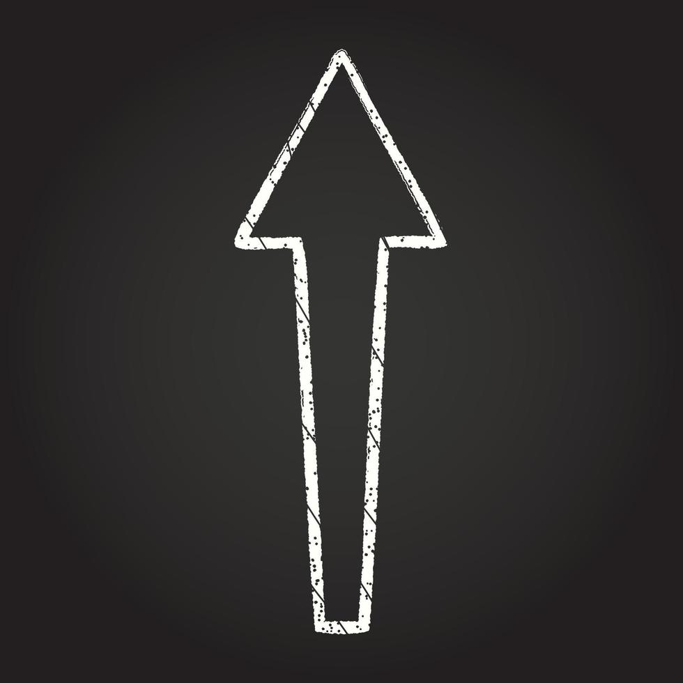Arrow Chalk Drawing vector