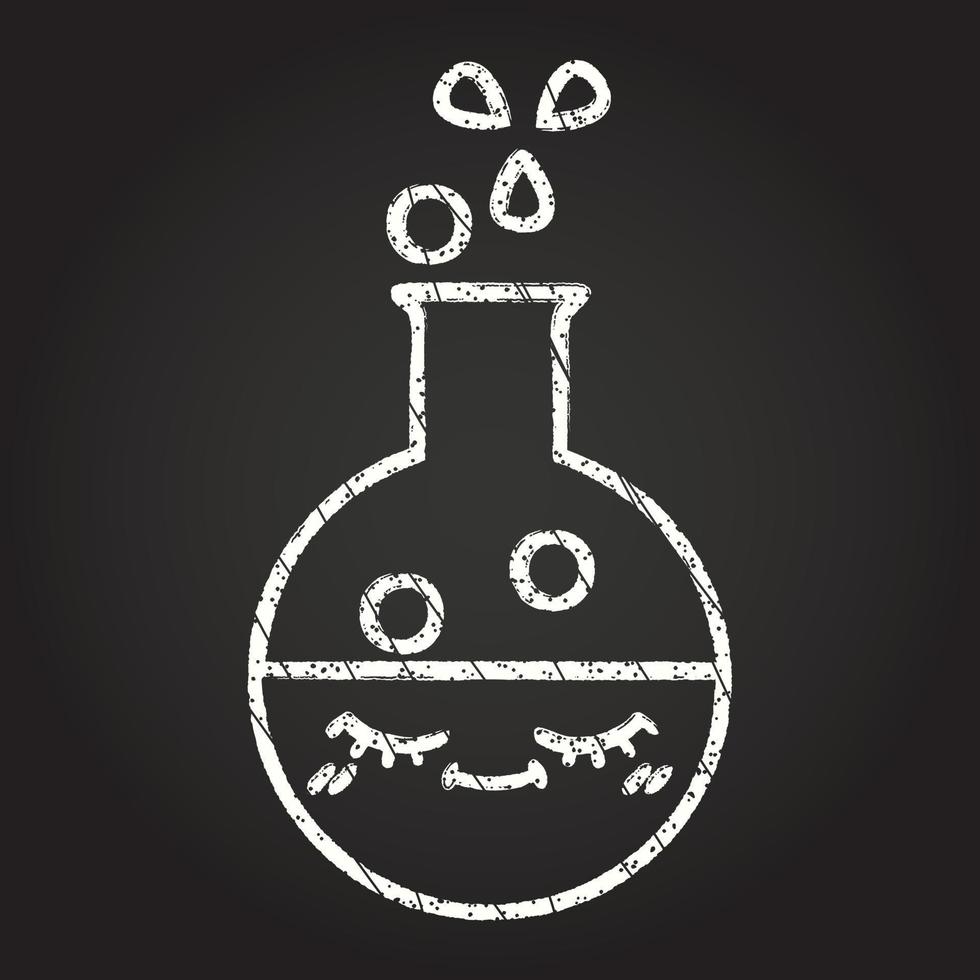 Chemical Reaction Chalk Drawing 13109737 Vector Art at Vecteezy