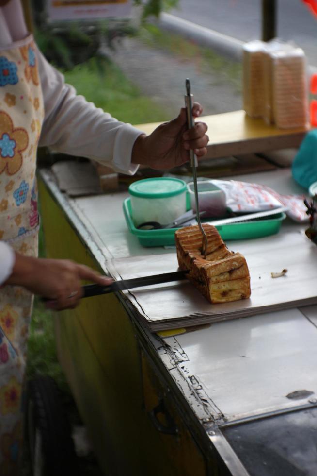 Indonesian Bread Toast, Bandung Grilled Bread photo