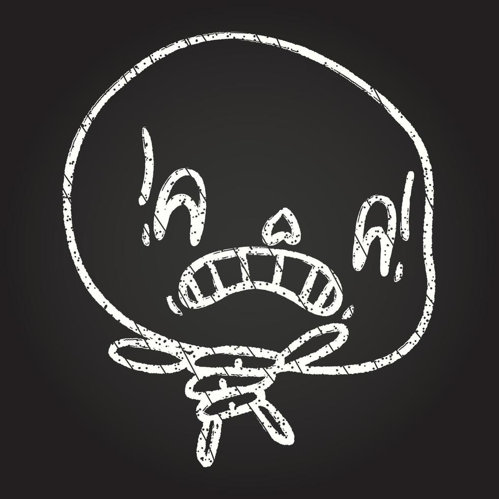 Skeleton Chalk Drawing 13110781 Vector Art at Vecteezy