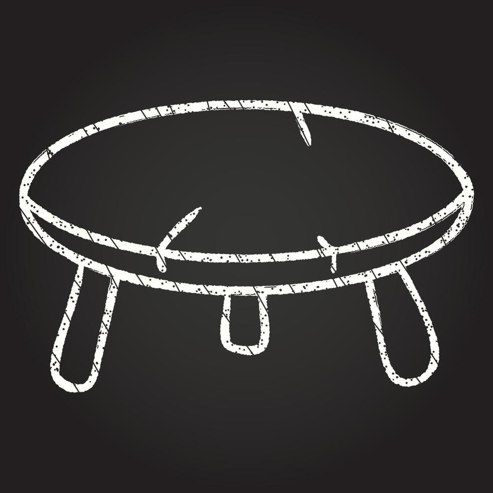 Table Chalk Drawing vector